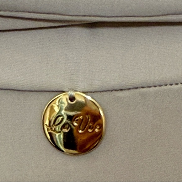 La Vie neutral maxi wrap skirt scandi girl euro chic capsule wardrobe one size - Picture 3 of 3